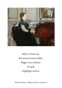 Édouard Manet - Madame Manet ved pianoet